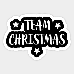 Team Christmas Christmas Star Christmas Market Sticker